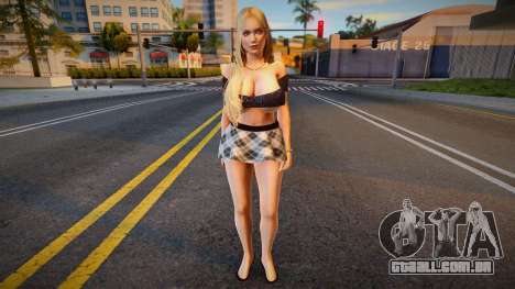 Helena Mini Skirt With Big Bo para GTA San Andreas