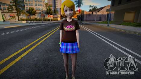 Love Live - Tshirt 77 para GTA San Andreas