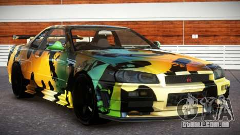 Nissan Skyline R34 SP Nismo S4 para GTA 4