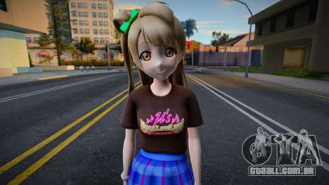 Love Live - Tshirt 72 para GTA San Andreas