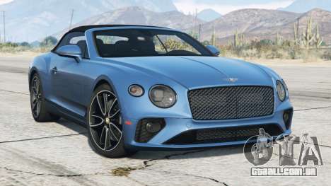 Bentley Continental GT Conversível 2019〡add-on