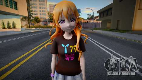 Love Live - Tshirt 51 para GTA San Andreas