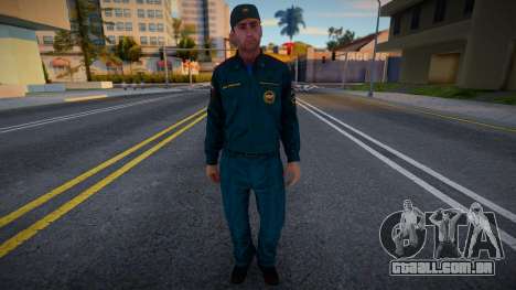 Motorista do Ministério de Emergência para GTA San Andreas