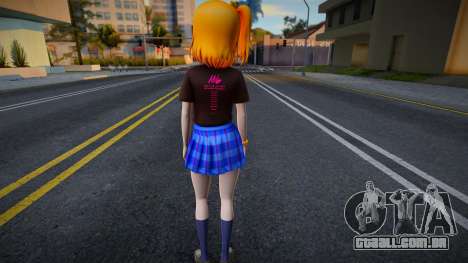 Love Live - Tshirt 127 para GTA San Andreas