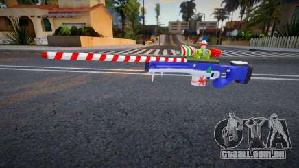 X-MAS Weapon - Sniper para GTA San Andreas