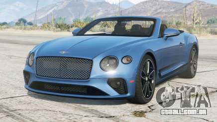 Bentley Continental GT Conversível 2019〡add-on para GTA 5