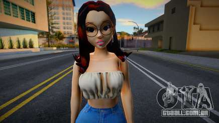 Turma da Monica - Tina Casual v1 para GTA San Andreas