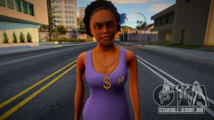 Ballas Girl from GTA V 3 para GTA San Andreas