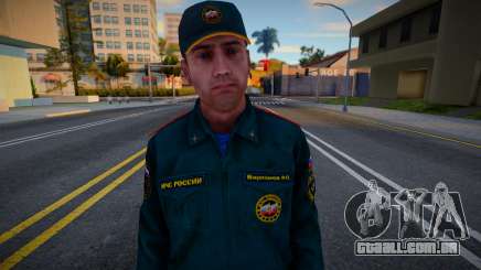 Motorista do Ministério de Emergência para GTA San Andreas