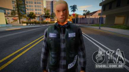 Jovem Motociclista 1 para GTA San Andreas