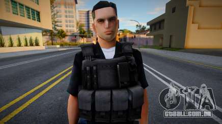 Policial em armadura v1 para GTA San Andreas