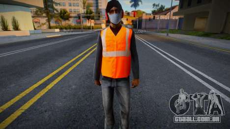 Bmyap em uma máscara protetora para GTA San Andreas