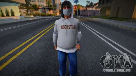 Wmydrug em uma máscara protetora para GTA San Andreas