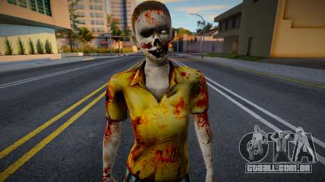 Unique Zombie 6 para GTA San Andreas