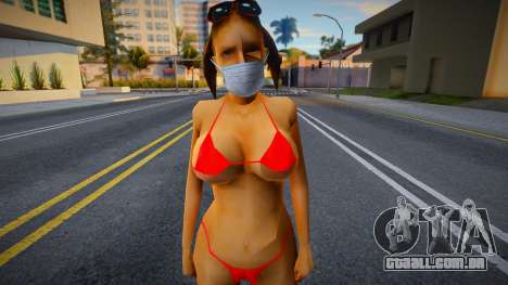 Hfybe em uma máscara protetora para GTA San Andreas