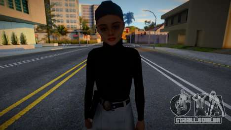 Garota da Polícia para GTA San Andreas