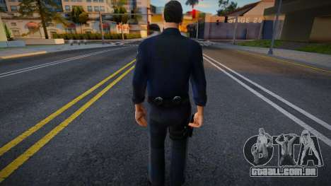 Policial em um novo uniforme para GTA San Andreas