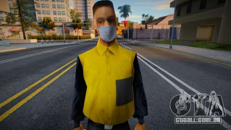 Bmyri em uma máscara protetora para GTA San Andreas