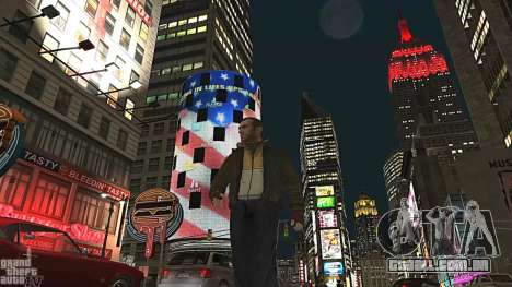 Empire State Building lights Red para GTA 4