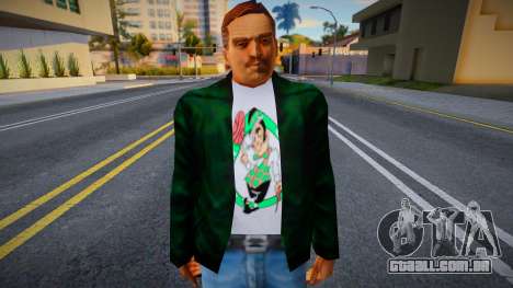 Um homem de camiseta elegante para GTA San Andreas