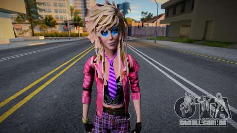 Retro Punk Girl para GTA San Andreas