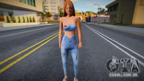 Cute Girl v6 para GTA San Andreas