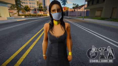 Bfyri em uma máscara protetora para GTA San Andreas