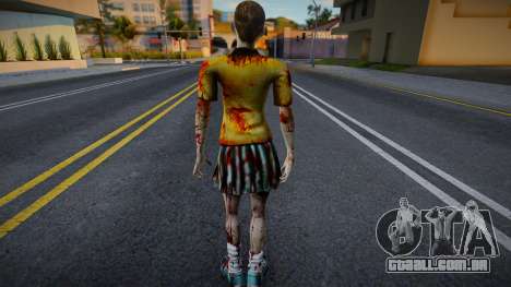 Unique Zombie 6 para GTA San Andreas