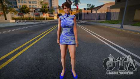 Mai Shiranui - Qipao Dress v1 para GTA San Andreas