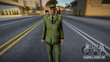 General do Exército Russo para GTA San Andreas