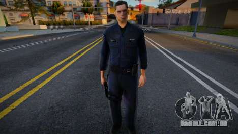 Policial em um novo uniforme para GTA San Andreas