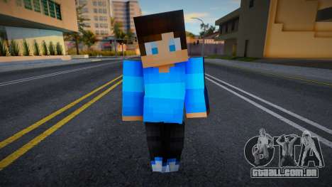 Minecraft Boy Skin 5 para GTA San Andreas