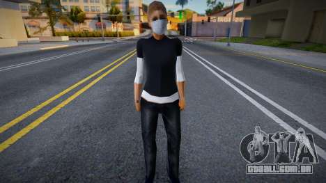 Wfyclot em uma máscara protetora para GTA San Andreas
