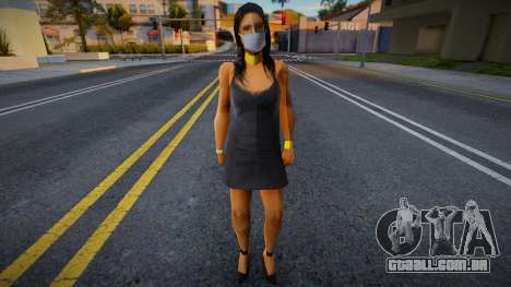 Bfyri em uma máscara protetora para GTA San Andreas