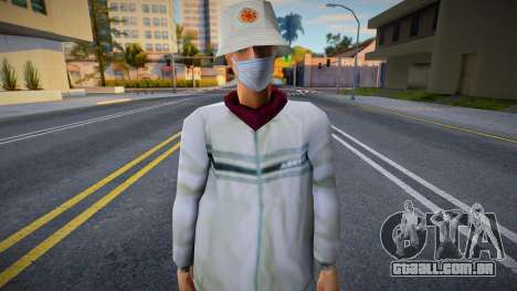 Maccer em uma máscara protetora para GTA San Andreas