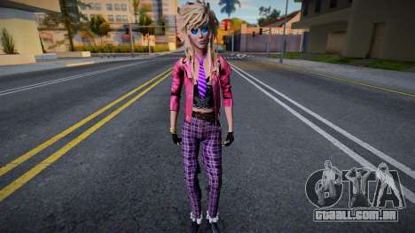 Retro Punk Girl para GTA San Andreas