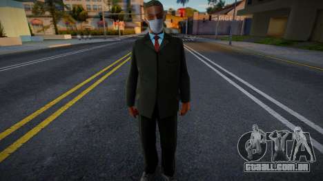 Bmubu em uma máscara protetora para GTA San Andreas