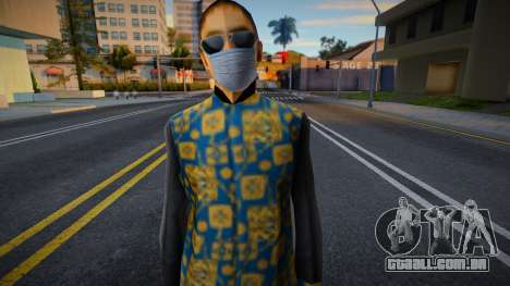 Da Nang Boys 3 em uma máscara protetora para GTA San Andreas