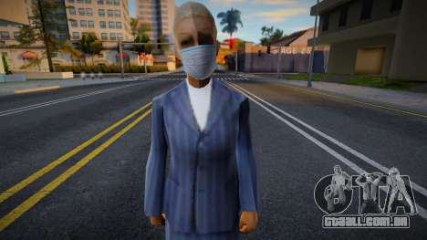 Wfybu em uma máscara protetora para GTA San Andreas