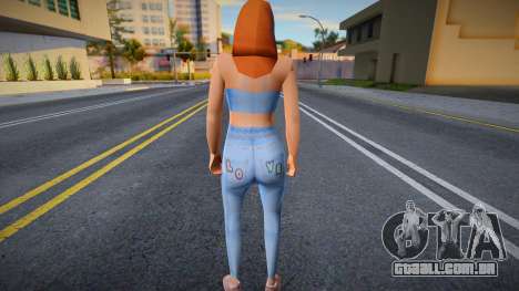 Cute Girl v6 para GTA San Andreas