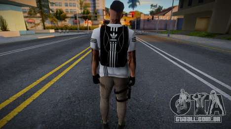 Personagem de GTA Online na Adidas para GTA San Andreas