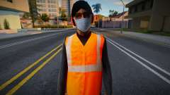 Bmyap em uma máscara protetora para GTA San Andreas
