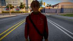 Um jovem com uma bolsa para GTA San Andreas