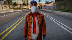 Swmotr4 em uma máscara protetora para GTA San Andreas