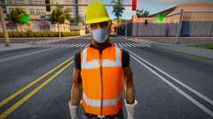 Bmycon em uma máscara protetora para GTA San Andreas