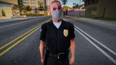 Pulaski em uma máscara protetora para GTA San Andreas