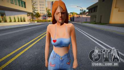 Cute Girl v6 para GTA San Andreas