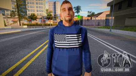 Um homem de jaqueta azul para GTA San Andreas