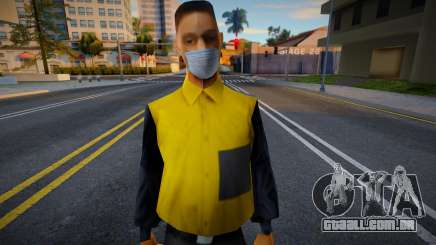 Bmyri em uma máscara protetora para GTA San Andreas