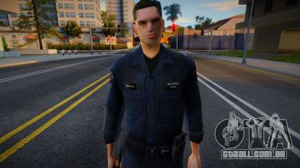 Policial em um novo uniforme para GTA San Andreas